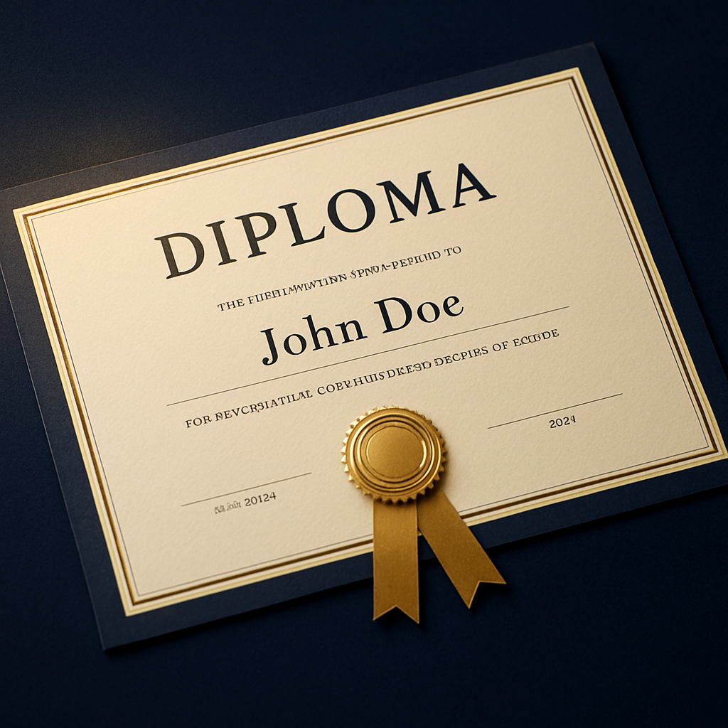 Certificado de Secundaria
